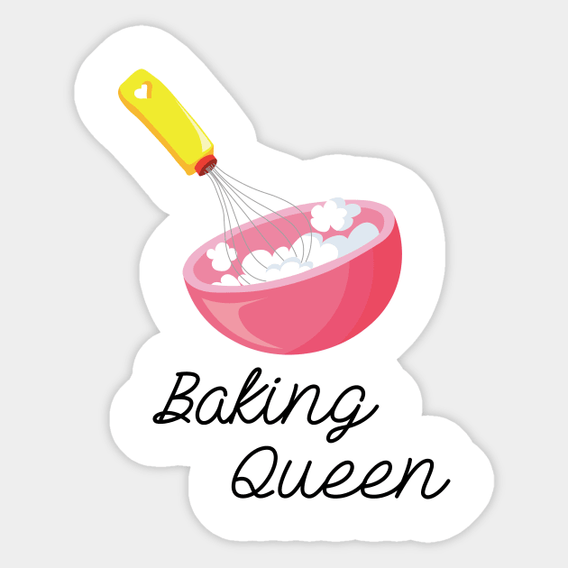 Baking Queen Sticker by sportartbubble